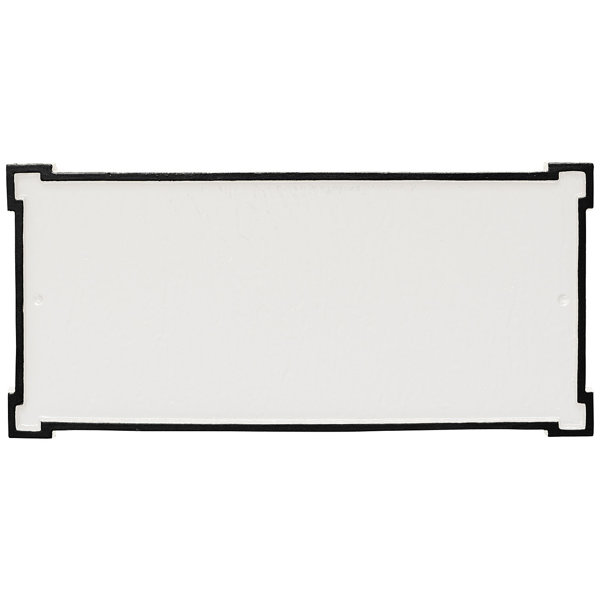 Montague Metal Products New Yorker Two Line Address Plaque & Reviews
